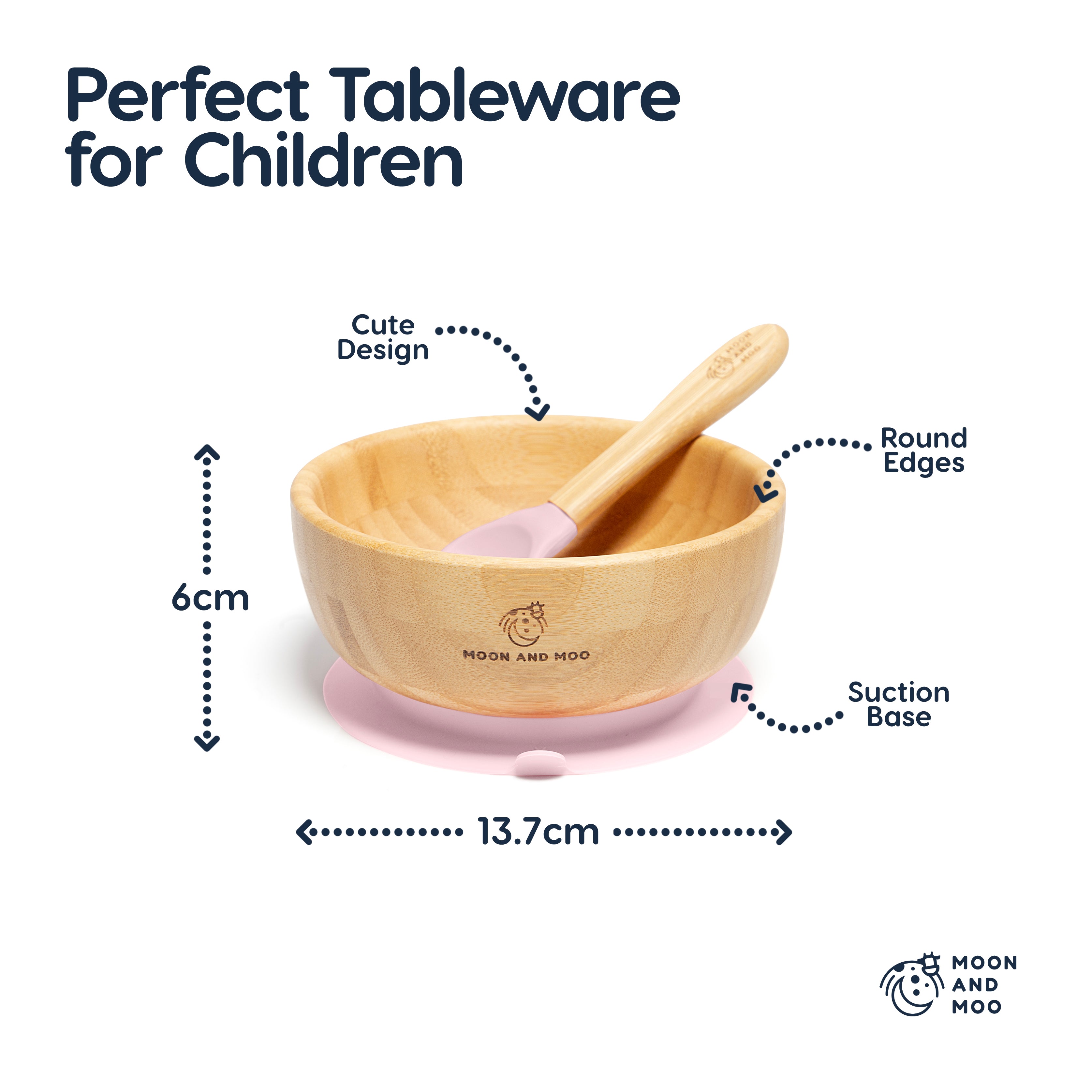 Bamboo Suction Tortoise Plate & Bowl Set